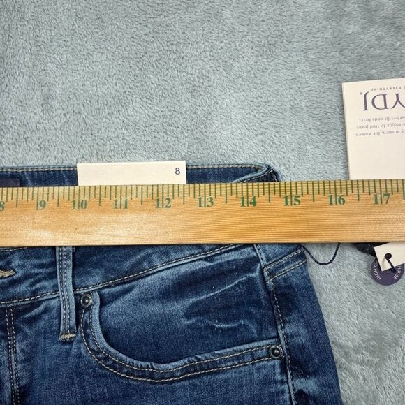 NYDJ Billie Mini Boot Cool Embrace Jeans Ankle High-Rise Womens Size 8 a0815 - Picture 11 of 12